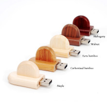 Memoria USB de madera ambiental amistosa de 4GB Memoria Flash USB